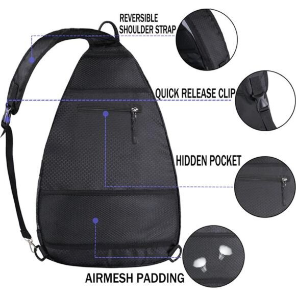 Pickleball Bag - Pickleball Bags for Women Men - Pickleball Backpack - Picture 3 of 8